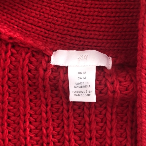 H&M Chunky Knit Open Cardigan - Picture 3 of 8